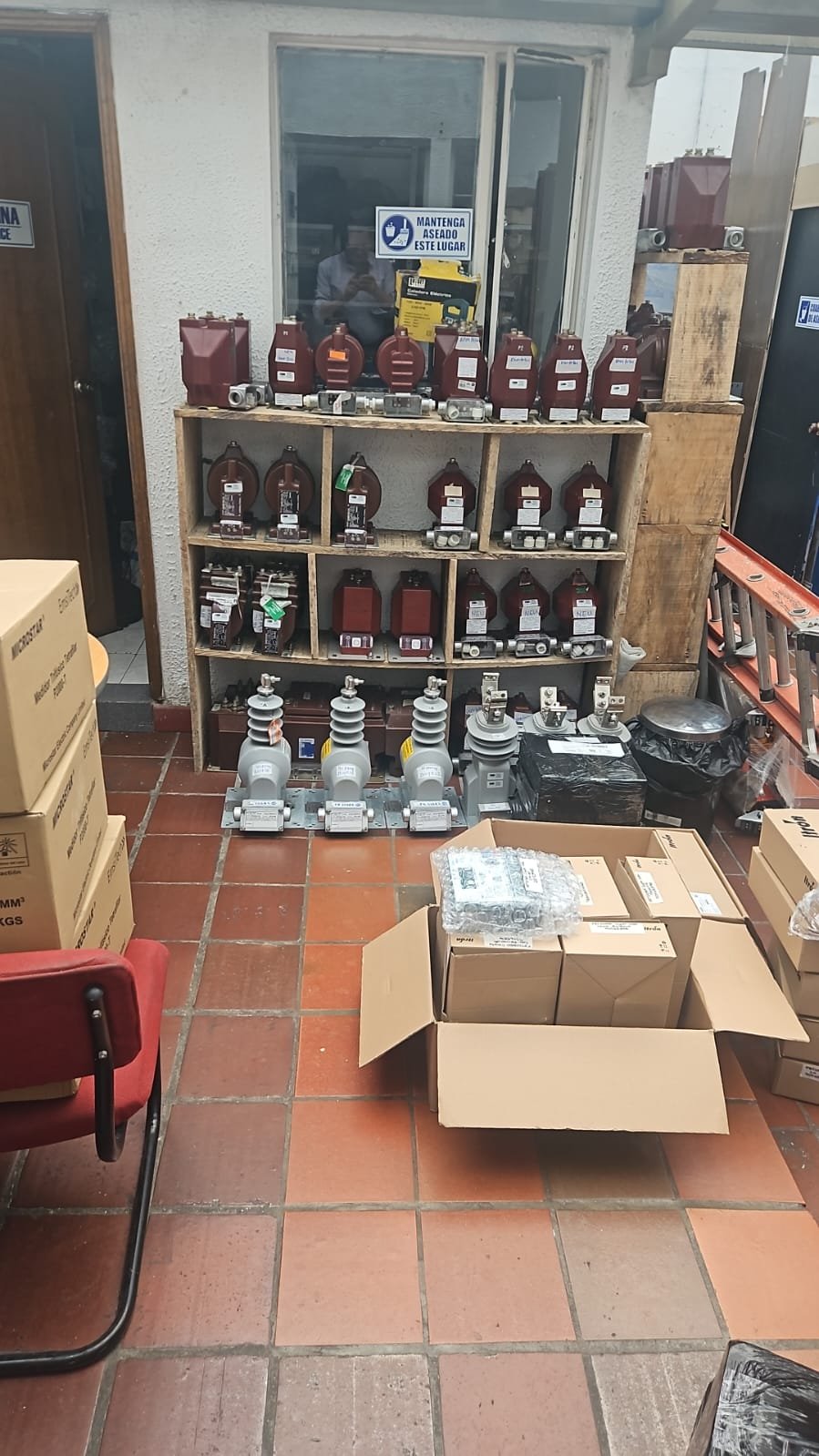 Almacenamiento de materiales ISEMEC